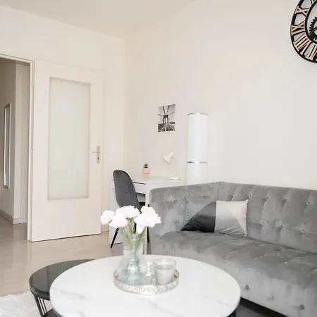 L'elegant - T2 - 10 Min Aeroport - Parking Prive Daire *